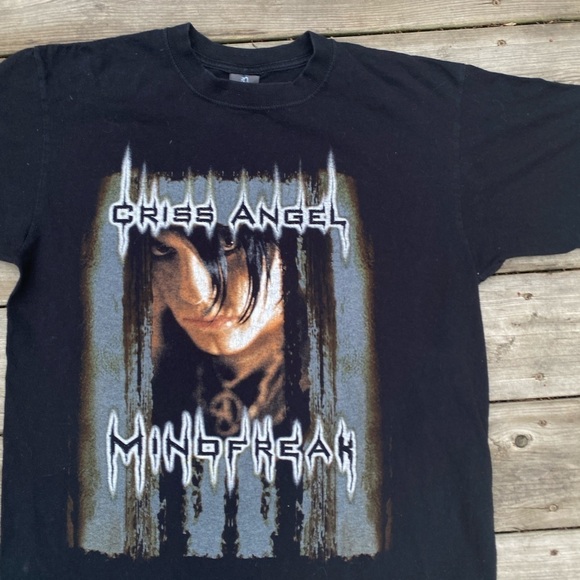 Rare 2007 Criss Angel Mindfreak T Shirt Large - Picture 3 of 9